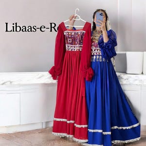 Afghan Dress for Regular & Party Wear – Handmade Kuchi Design | Libaas-e-Roya