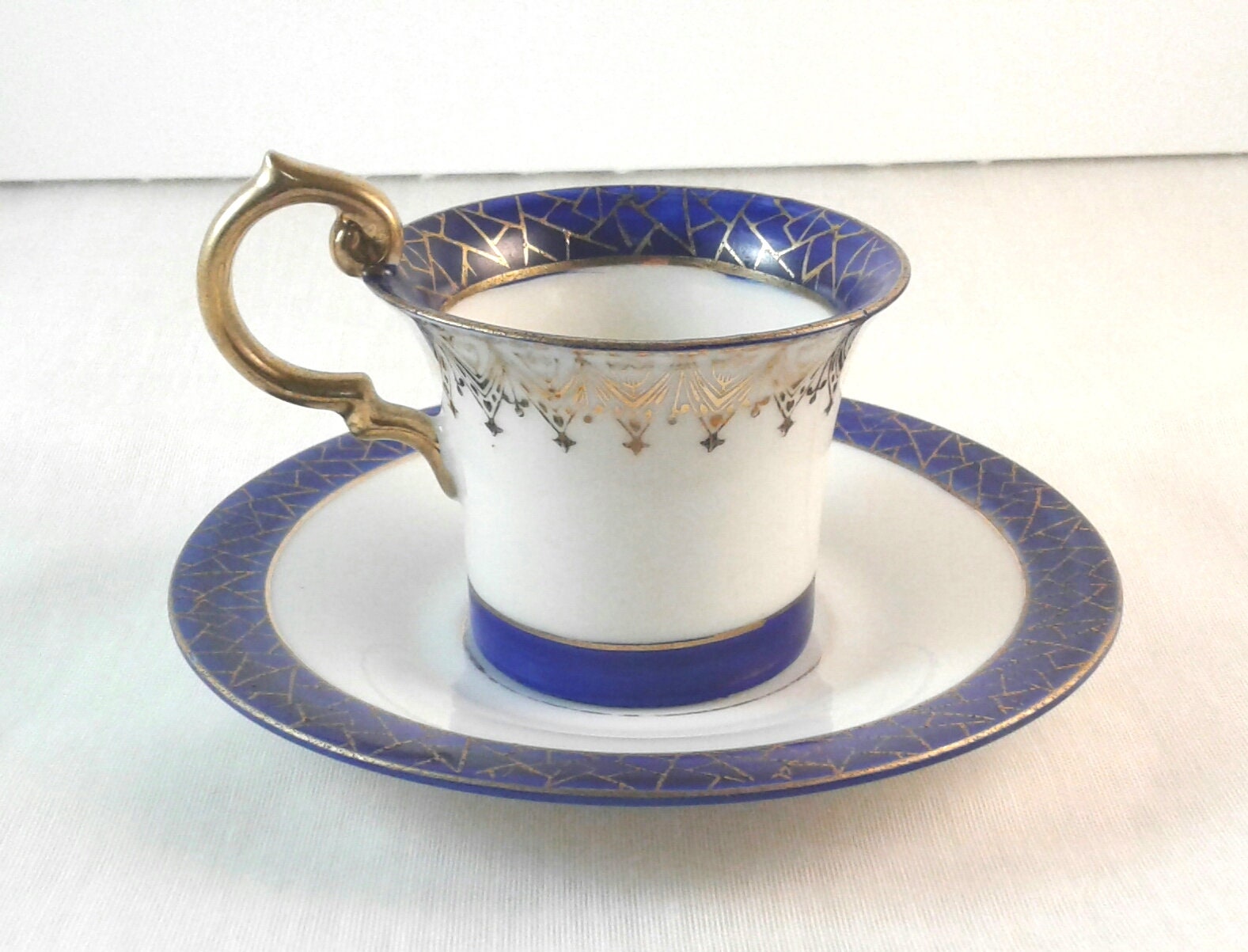 Vintage Miniature Made in Japan Cup and Saucer - 9404 - Etsy