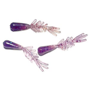 Plásticos para pesca en hielo: paquete de 40 (1”) de espinas de hielo de color morado