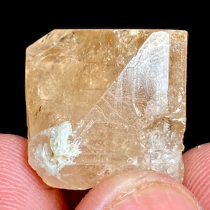 53 Carat Unique Rarest Natural Honey Colour TOPAZ Crystal From PAKISTAN Crystals Collectors/Terminated Crystal