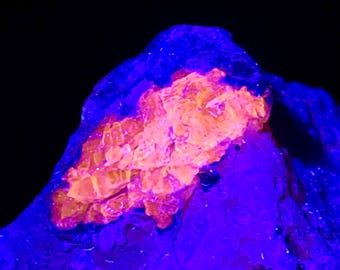 414 Carat Unique Rare Natural Fluorescent AFGHANITE With PYRITE Specimen @ AFGHANISTAN Mineral Collectors/Mineral Specimem/Uv Reactive