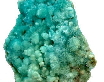 188グラム ユニークな高品質の天然ブルーカラーの輝くスミソナイト標本