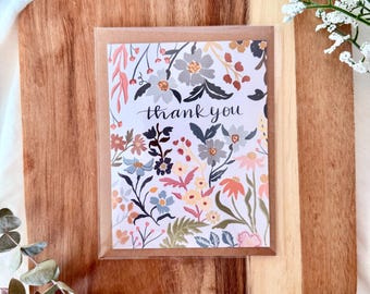 A Garden of Thanks - Thank You Card