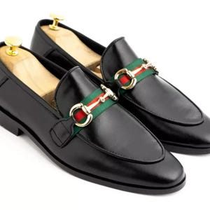 Handmade Leather Shoes for Men, Simple Loafers, Business Shoes, Formal Office, Banquet Leather Loafers, Dress Shoes Man, Artificial Leather