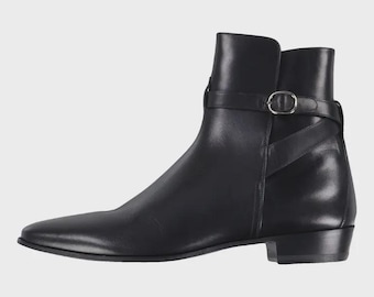 Handmade Genuine Luxury Leather Boots | Vintage Style Men's Formal And Casual Footwear