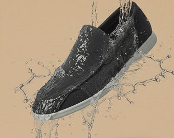 Men’s Handmade Black Suede Penny Loafer Shoes, Handcrafted Slip-On Leather Loafers for Men, Classic Casual & Stylish Footwear