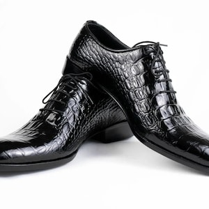 Men&#39;s Customize handmade Embossed leather lace up shoes, Leather sole shoes, classic office, weeding party designer leather dress shoes