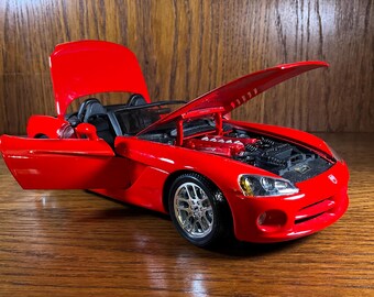 Modèle Réduit Dodge Viper RT/10 1/18 « Aeroface » Par Burago - Occasion