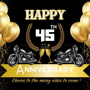 45 years, greeting card, birthday, anniversary, 45