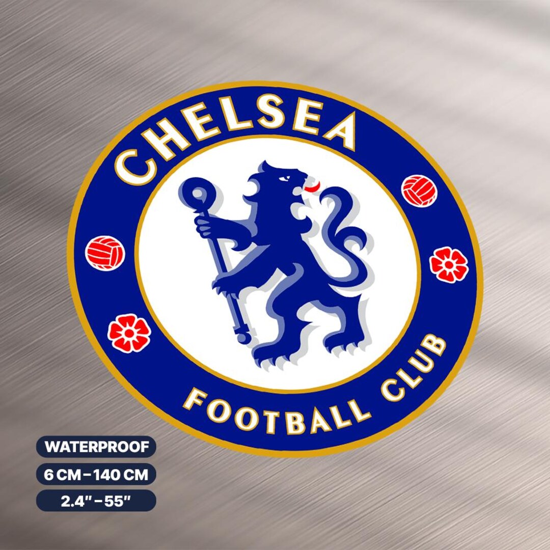 Chelsea Sticker - UV & Rain Resistant Vinyl - Various Sizes Available ...