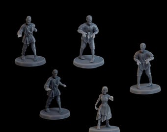 Zombies - Miniaturas de rol, DND y de mesa