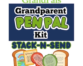 Pen Pal Letter Writing Kit | Stack and Send (Digital Download)
