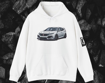 Honda Civic Hoodie - Unisex Sweatshirt, Perfect for Car Lovers, Auto Enthusiast Gift, Motorsports Apparel, Unique Graphic Design