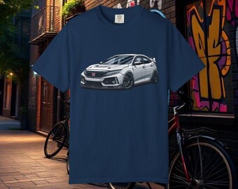 Car Enthusiast Civic Type R T-Shirt | Unisex Tee for Automotive Lovers | JDM Streetwear | Automotive Apparel | Car Culture Style Gift