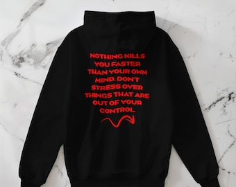 Mindful Moments Hoodie Unisex Heavy Blend™ Sweatshirt, Self-Care Gift, Motivational Streetwear, Cozy Comfort by Cherythreads Apparel