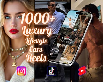 Oltre 1000 video di auto e stili di vita di lusso in 4K / Auto esotiche, supercar, ville, jet privati, yacht, vita di lusso Instagram, TikTok, YouTube