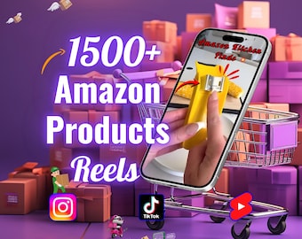 Oltre 1500 video virali di prodotti Amazon: clip di tendenza su tecnologia, moda, casa, bellezza e gadget per Instagram, TikTok e YouTube Shorts Reels