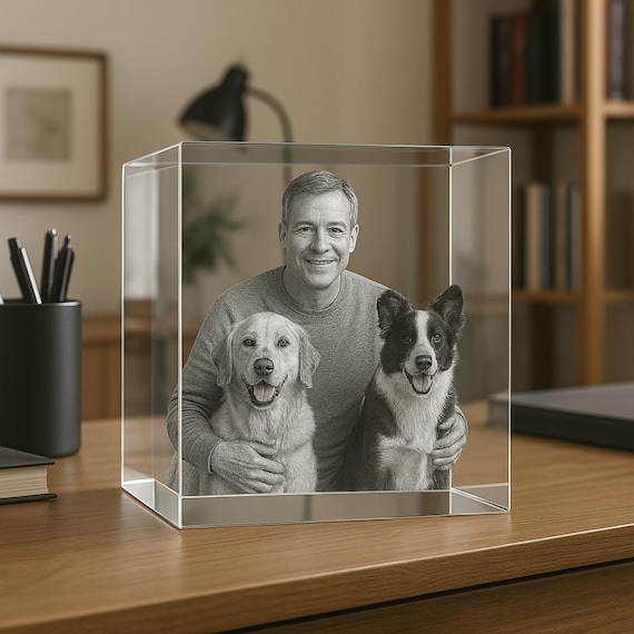 3D Crystal Photo: Personalized Laser Etched Keepsake