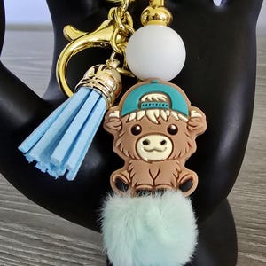 Silicone Beaded Keychain