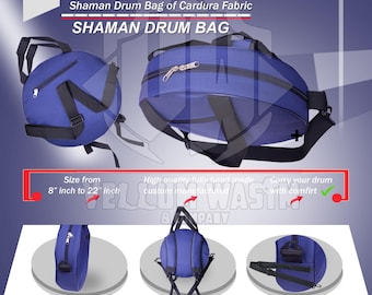 Nouveau sac Cardura Shaman Drum / Farm Drum de qualité en divers 12 à 24 pouces.