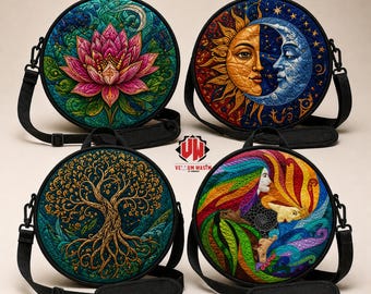 Nueva bolsa de sublimación para tambor chamán: estilo mochila acolchada, de 12 a 24 pulgadas, de VellumWasim.