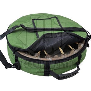 Neue Segeltuch Schamanentrommel / Farm Trommel Tasche in 30 bis 60 cm Qualität.