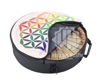 Nouveau sac sublimation de qualité pour tambour de chamane / tambour de ferme en divers 12 à 24 pouces