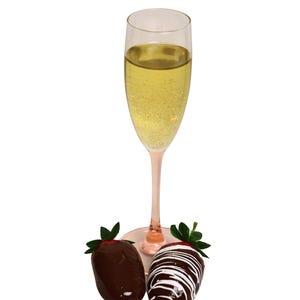 Faux Strawberries and Champagne Set