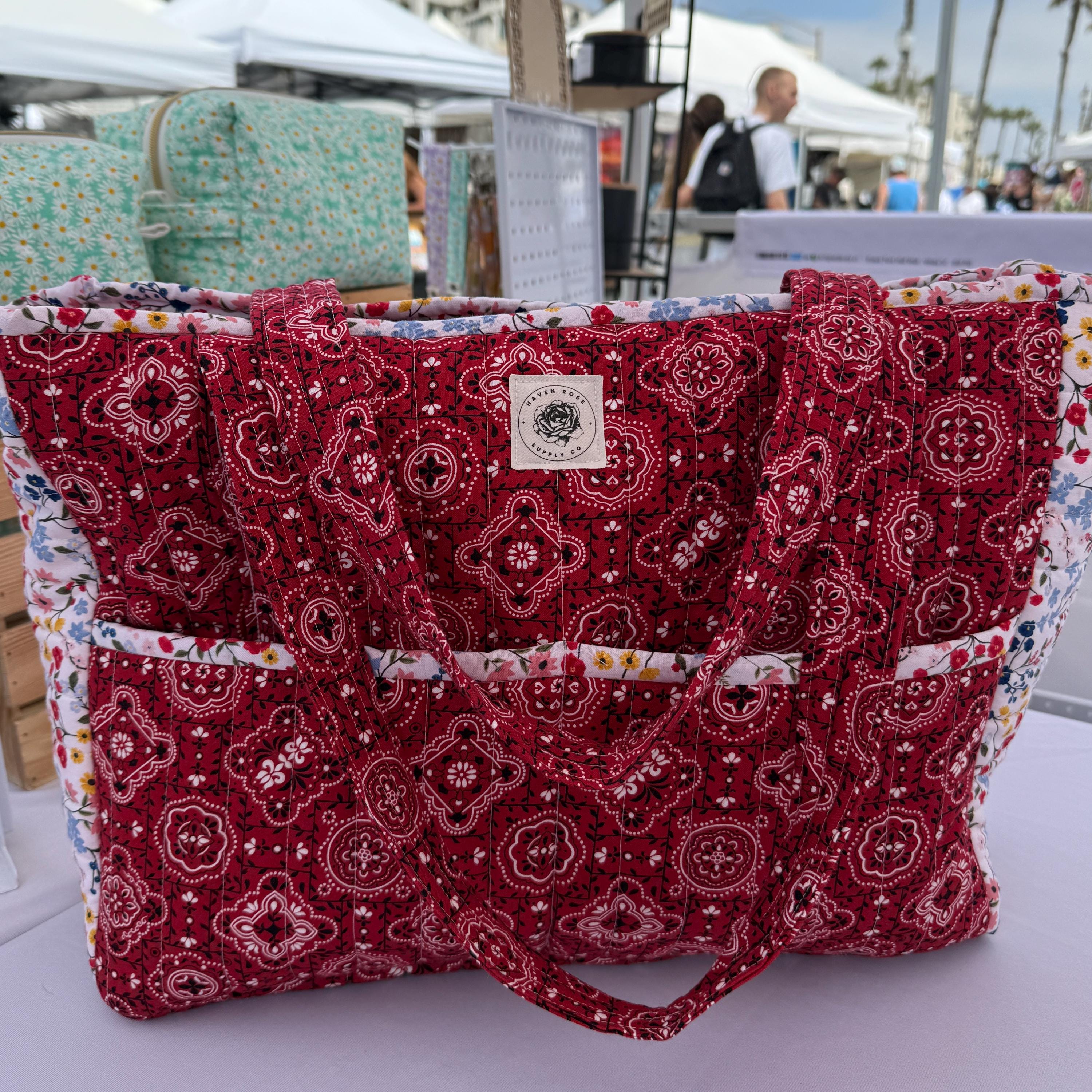 Bandana Tote Bag - Etsy