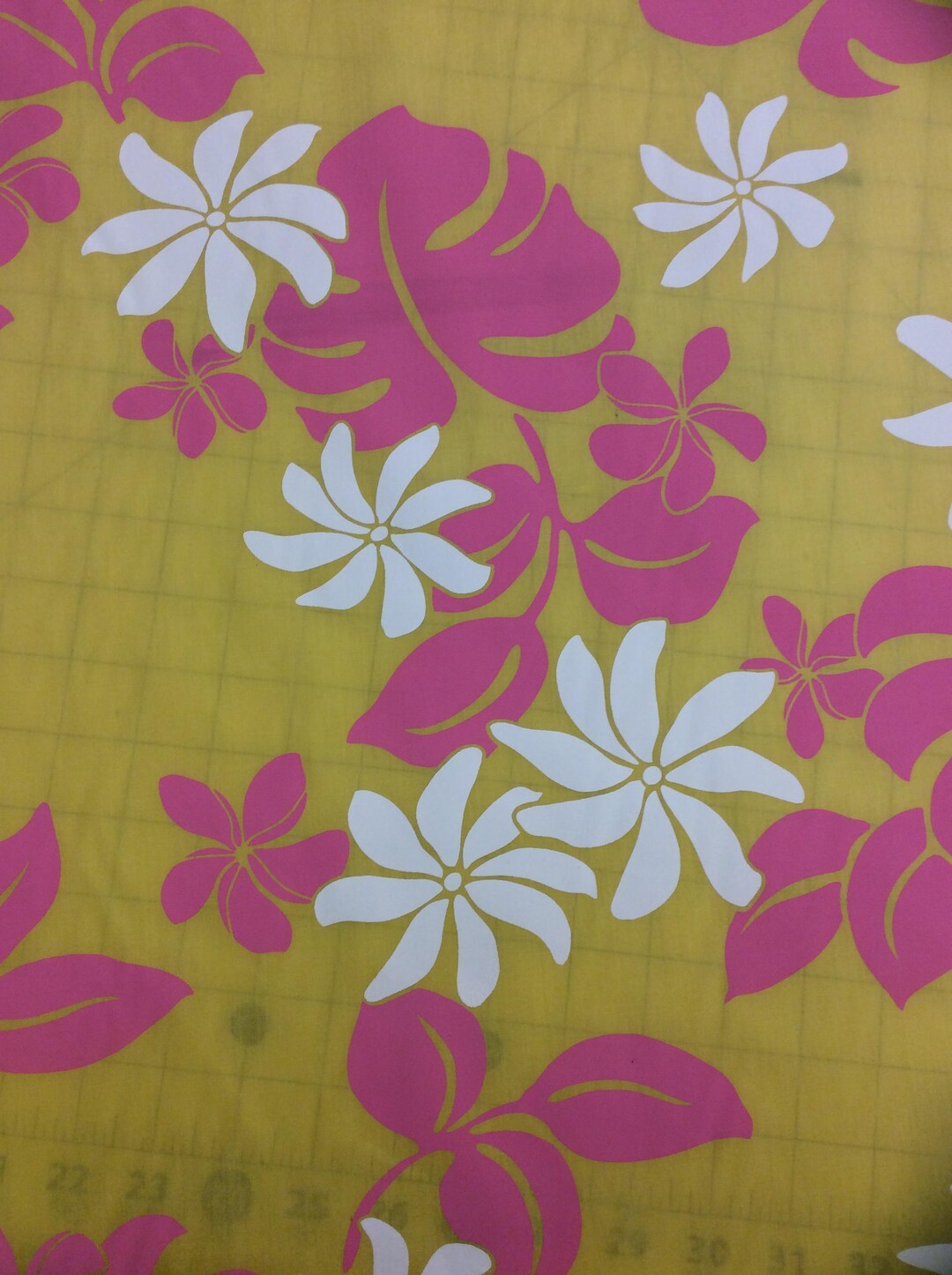 SALE! Hawaiian Print Fabric Poly-cotton (yardage Available) - Etsy