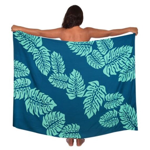 Buy 5, Get One Free!lightweight Monstera Classic Blue/mint Green
