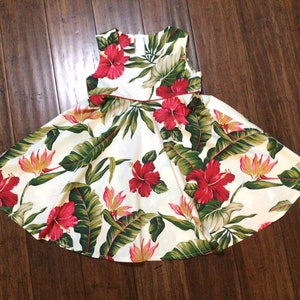 Handmade Beautiful Leilani Flare Girl’s Dress (Size 1 to 6)