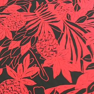 SALE! 55” wide Rayon Hawaiian Print Sold b the Yard  (yardage available)