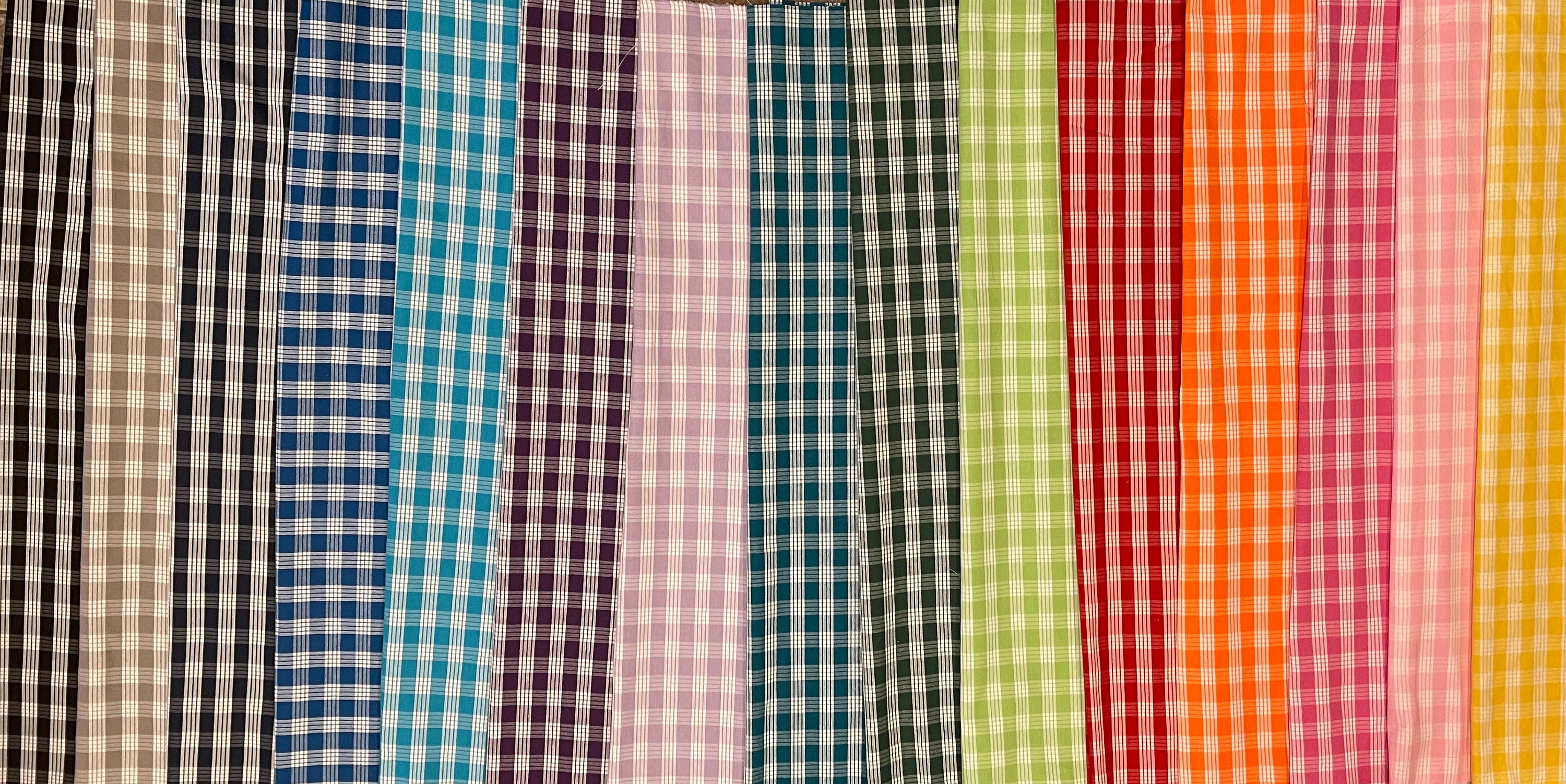 Lavender Palaka Hawaiian Woven 100 Cotton Fabric yardage Etsy