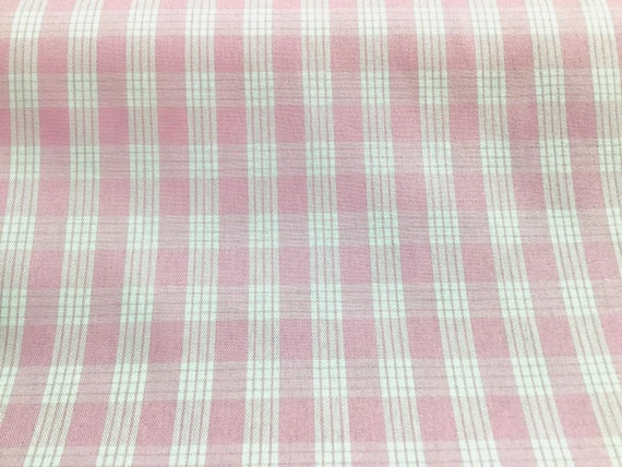 Light Pink Palaka Heavy Woven 100% Cotton Fabric yardage - Etsy