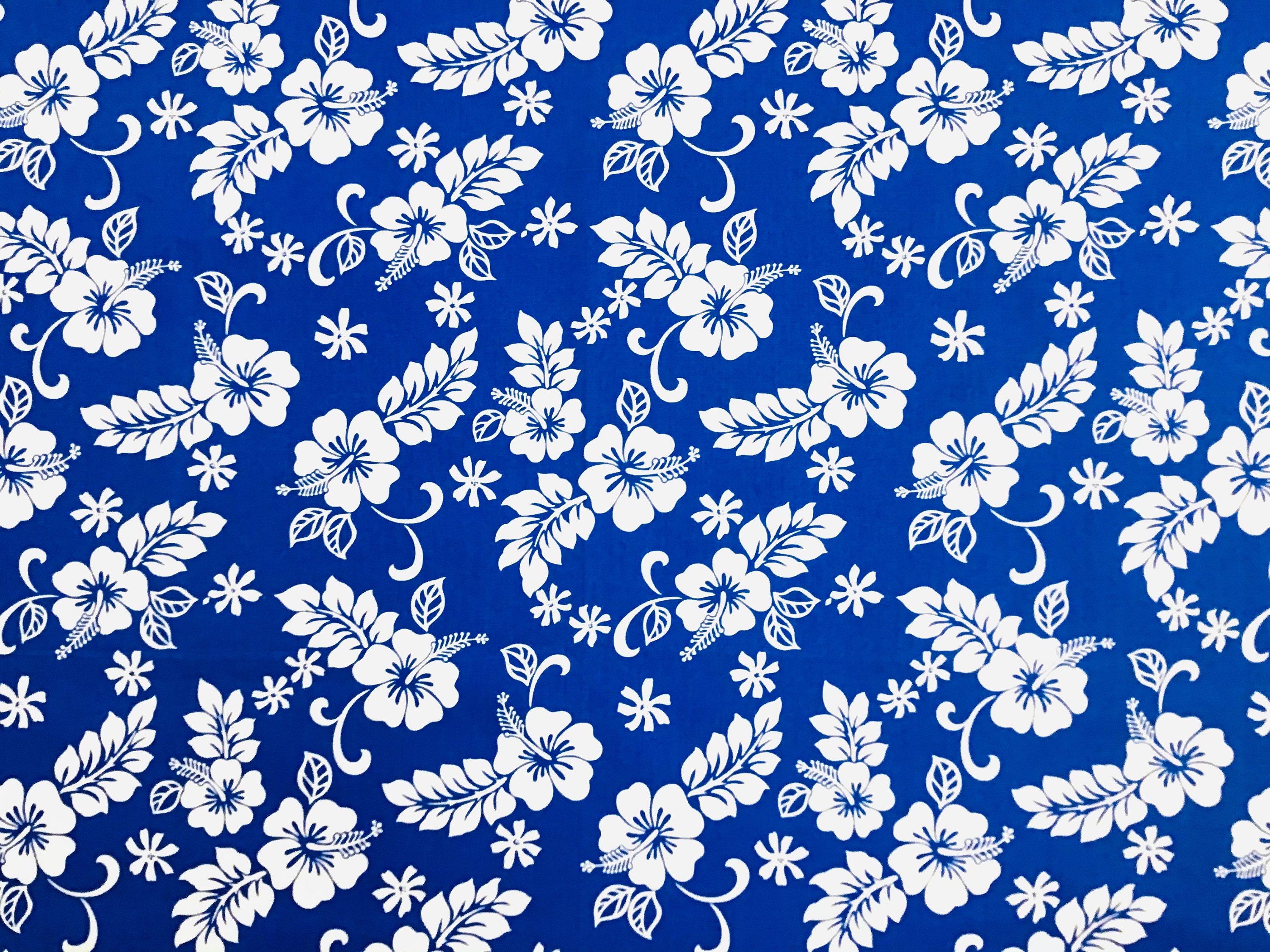 1点物⭕️お安く!◎Custom hawaiian fabric◎NR2◎9.7 Fun Local Hawaiian Print Fabric 100% Cotton Sold by the Yard