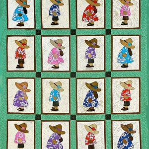 Hawaiian Sunbonnet #1 Pattern