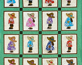 Hawaiian Sunbonnet #1 Pattern