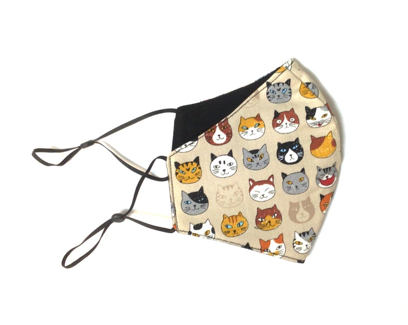 Neko Japanese Cat Face Mask From Japan limited quantity | Etsy