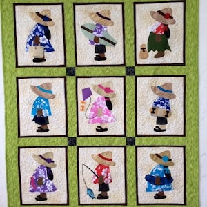 Original Hawaiian Sunbonnet #2 Pattern