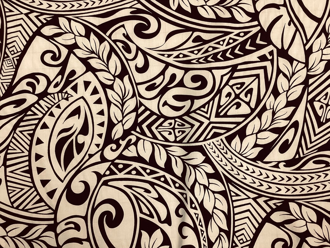 1点物⭕️お安く!◎Custom hawaiian fabric◎NR2◎9.7 Fun Local Hawaiian Print Fabric 100% Cotton Sold by the Yard