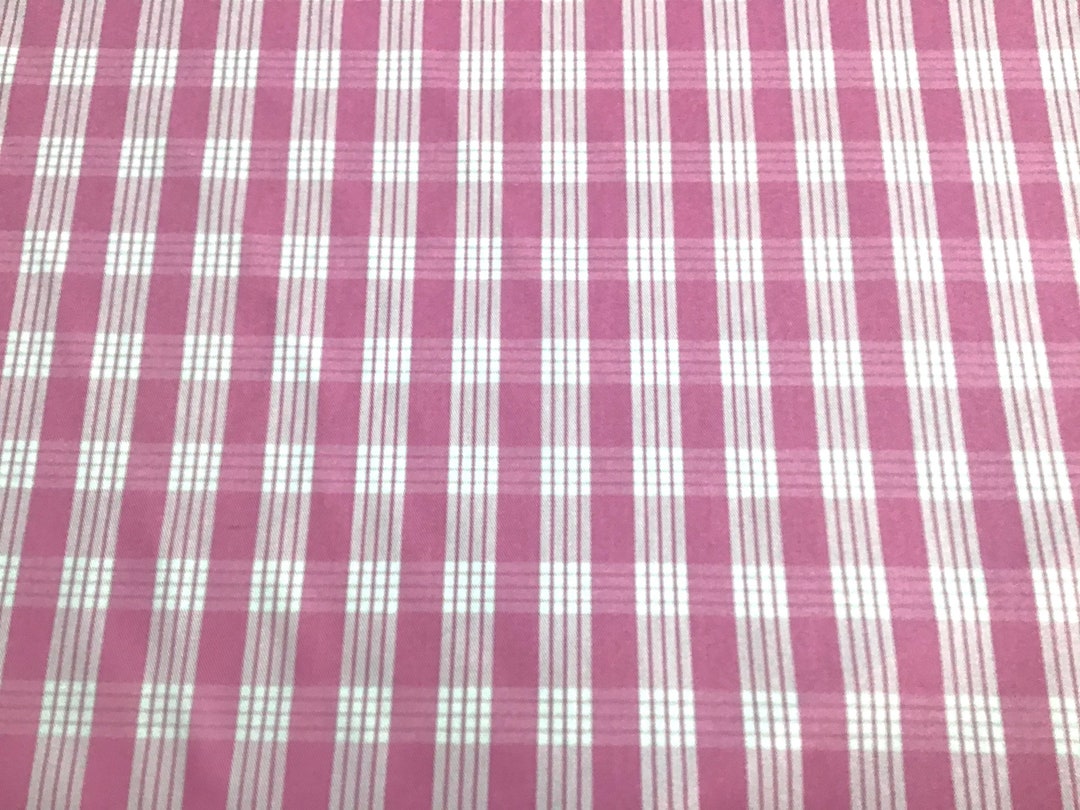 Light Pink Palaka Heavy Woven 100% Cotton Fabric yardage - Etsy