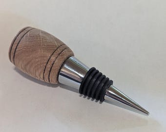 Oak whiskey barrel Bottle-Stopper