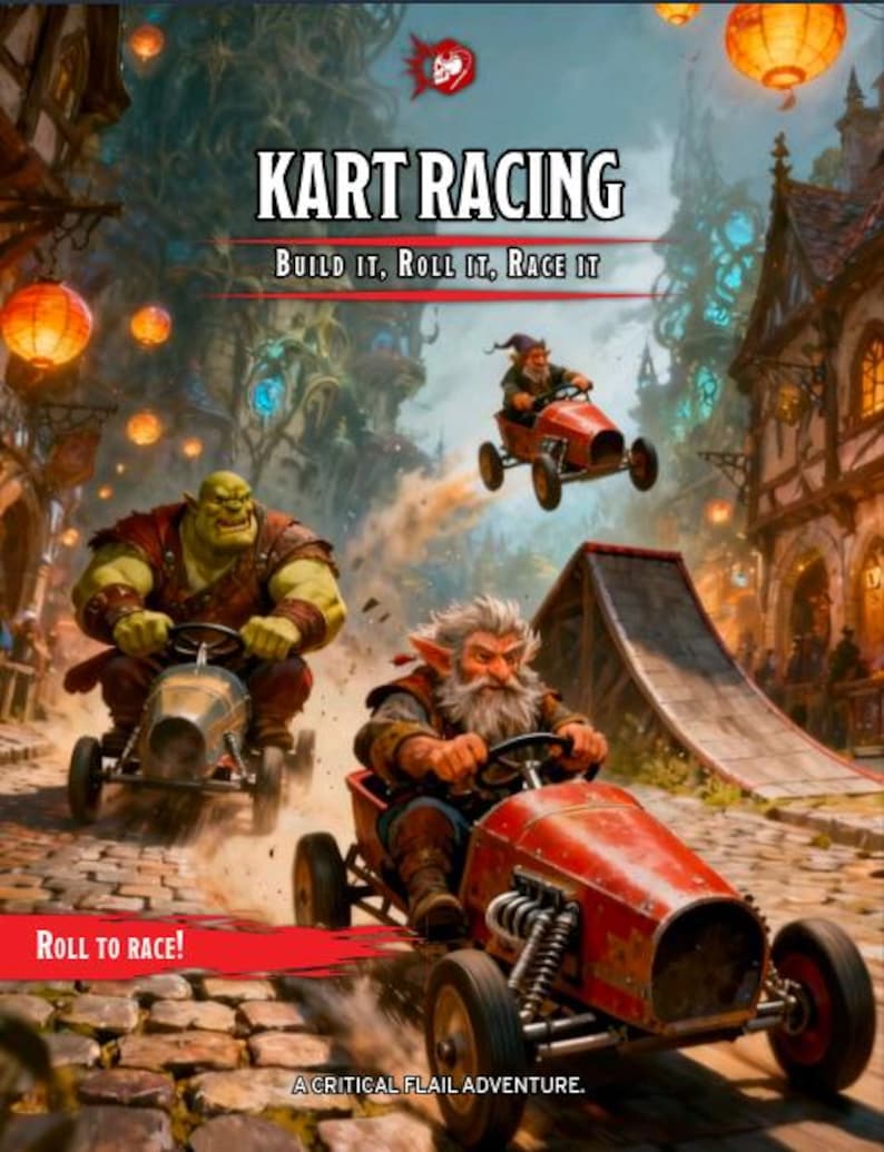 Kart Racing Dnd Mini Game | 5e Compatible Race Rules (PDF) - Etsy