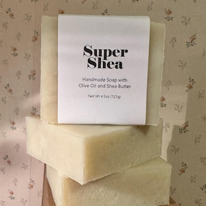 Unscented Super Shea Soap