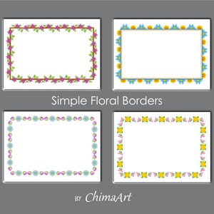 Motifs floraux colorés pour faire des cartes-cadeaux, des cartes de voeux, des invitations, etc. Haute résolution jusqu'au format A4 portrait ou paysage.