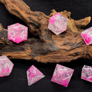 Pink Magic Handmade Oversized Dice