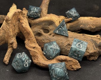 Cobalt Mine Handmade Oversized Dice