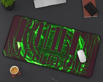 Unique Barcode Computer Desk Mat PC Gaming
