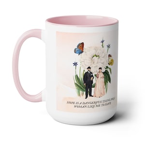 Lana Del Rey Tasse | Hoffnung ist eine gefährliche Sache |  15oz großen Keramikbecher